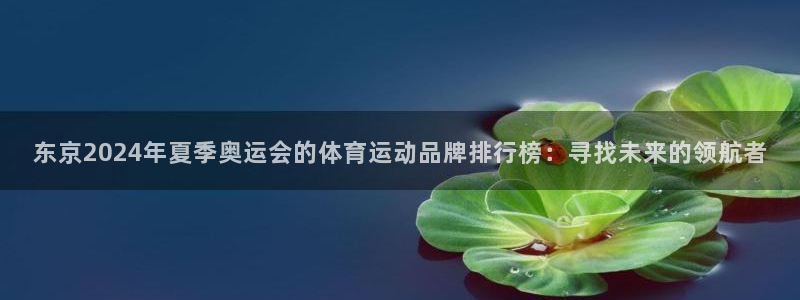 东京2024年夏季奥运会的体育运动品牌排行榜：寻找未来的领航者