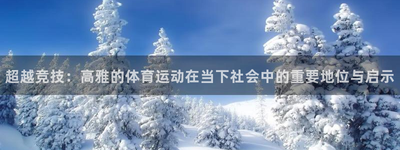 超越竞技：高雅的体育运动在当下社会中的重要地位与启示